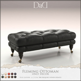 DaD - Fleming Ottoman - only decor
