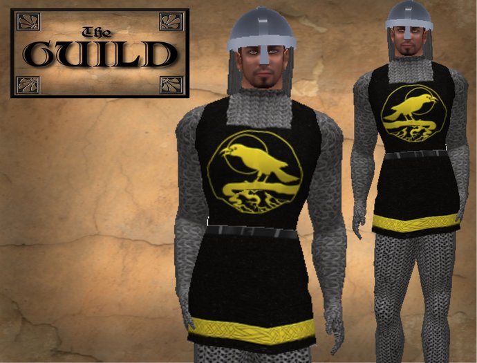 The Guild: Jousting Outfit Black & Gold