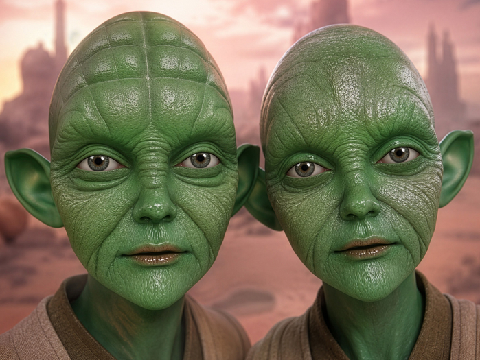ZORA BEAUTY - OLD YODA SKIN (EMERALD/MINT) EVOX