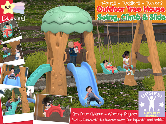 [Starries] Outdoor Tree House Playground