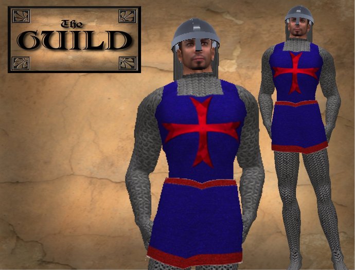 The Guild: Jousting Outfit Blue & Red