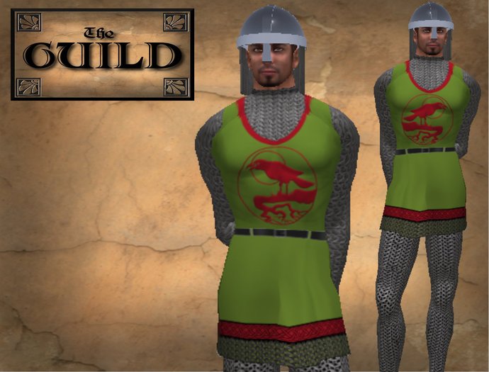 The Guild: Jousting Outfit Green & Red