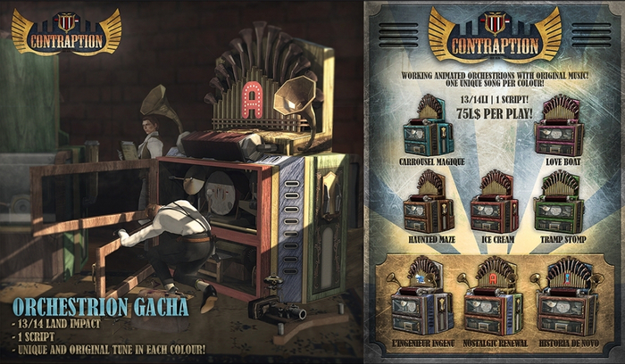 [ContraptioN] Orchestrion: Love Boat BOX