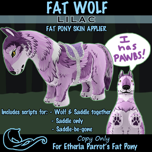 Fat Pony - Wolf - [LILAC]
