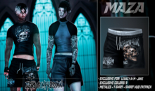 MAZA - ZERO COMPRESSION (SHORT) - BLACK