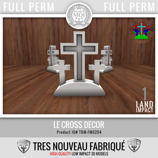 Le Cross Decor * Full Perm FM0204