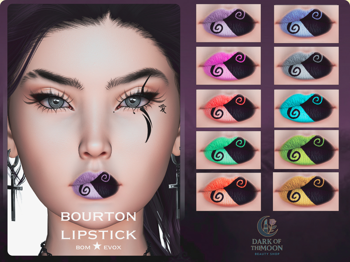 D&M  Lipstick BOM -Bourton Lips Evox