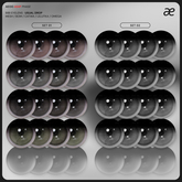 "aeoo" bibi eyelens - set.1