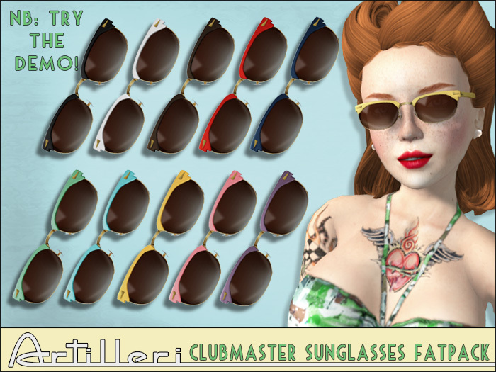 /artilleri/ Clubmaster sunglasses *FATPACK*