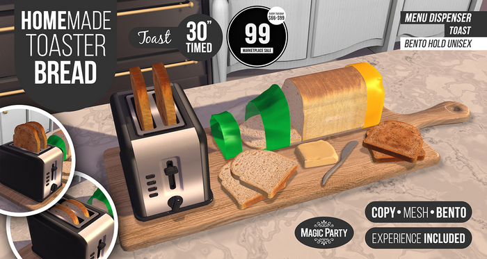 HomeMade Toaster Bread MegaBoard [BENTO] 99 MARKETPLACE
