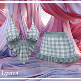 Blue Plaid Legacy Ruffle Skirt Outfit