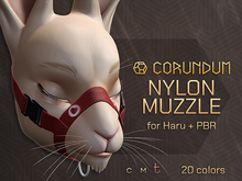 CORUNDUM - Muzzle Nylon - Haru
