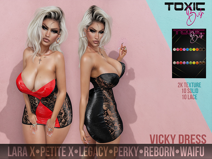 [TOXIC BISH] Vicky Dress @ HUD