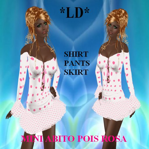 **Lita Design** Mini Abito Pois Rosa