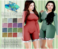 .Viki. Vintage Pijama - Cotton 