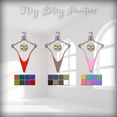 Graffitiwear Itsy Bitsy Panties Solid Colors Pack