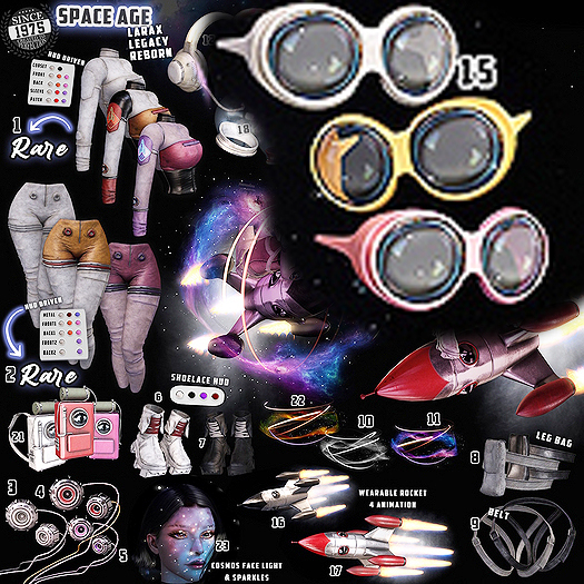 15.[Since1975] Space Age - Glasses