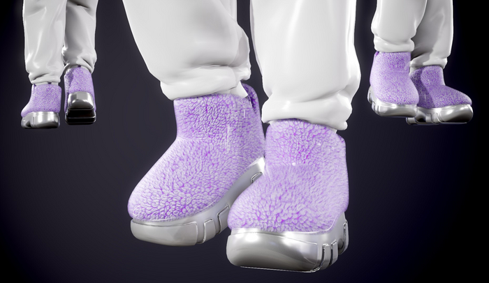 Sarma Boots Purple