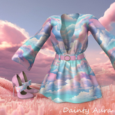 Clouds Belt Dress OUTFIT PETITEX
