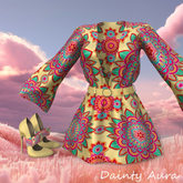 Mandala Belt Dress OUTFIT PETITEX