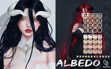 [monso] Albedo Hair /Brown & Blonde