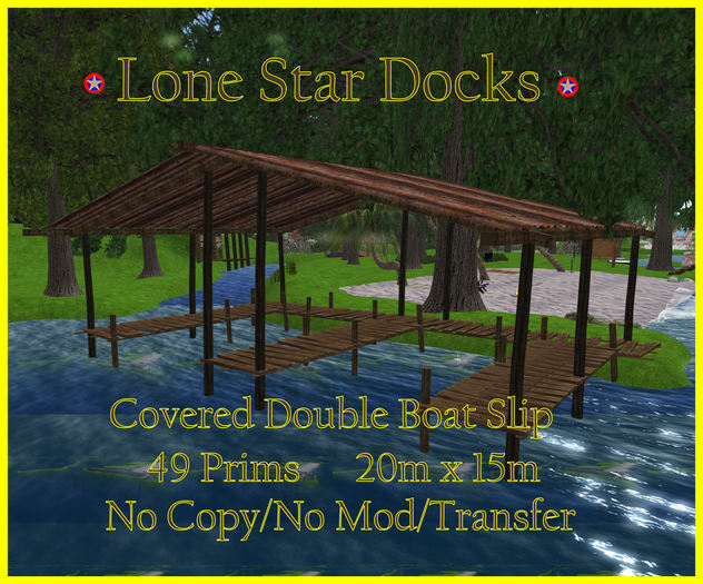 LSD Covered Double Boat Slip