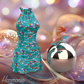 Spring Flowers LARAX Beautiful Dress OUTFIT