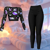 Outer Space Reborn PAJAMA OUTFIT Pants