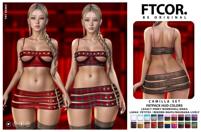 :::FTCOR:::CAMILLA_SET::: FATPACK