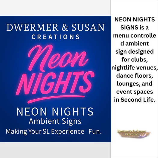 Neon Nights Signs