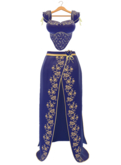 [FAME] Outfit - Camilla / Dark Blue / PBR
