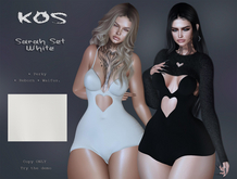 .KOS. Sarah Set White