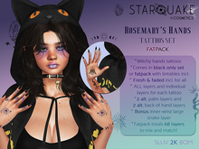 [starQuake] Rosemary's Hands: Tattoos - FATPACK
