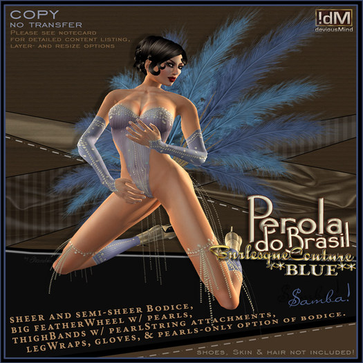 !dM deviousMind "Perola do Brasil" **BLUE**