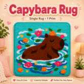 Capybara Rug
