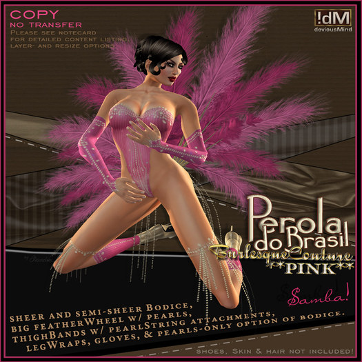 !dM deviousMind "Perola do Brasil" **PINK**