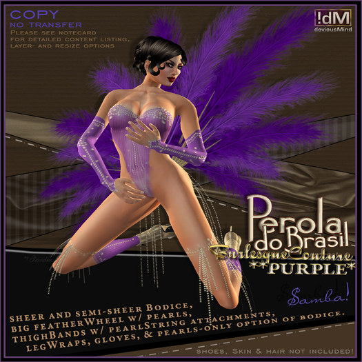 !dM deviousMind "Perola do Brasil" **PURPLE**