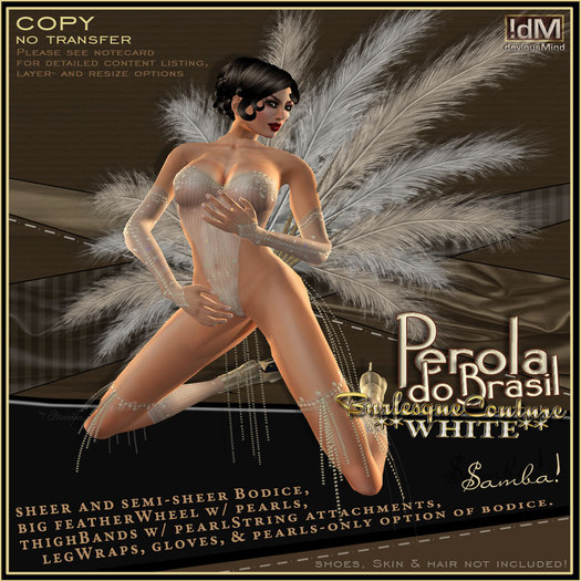 !dM deviousMind "Perola do Brasil" **WHITE**