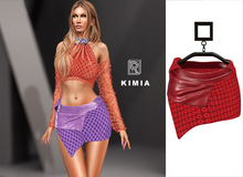 RAPTURE-Skirt Kimia-Foxy Red
