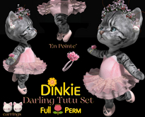 - Full Perm - Dinkie #22 Darling Tutu Set