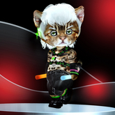 *DB* DINKIES VINCE CLUB KITTEN OUTFIT*