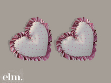 Elm. Sweetheart Cushions//Hearts