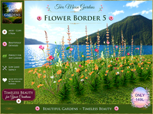 Flower Border 5 - Garden Flowers