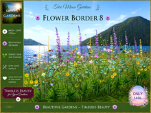Flower Border 8 - Garden Flowers