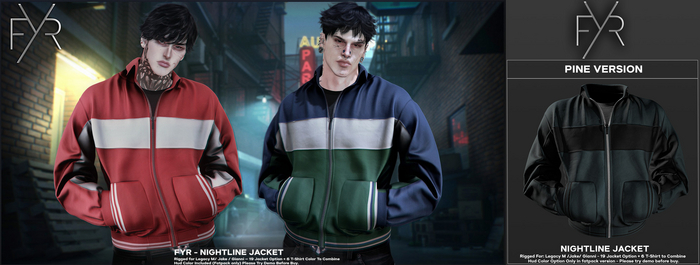 FYR - Nightline Jacket - Pine