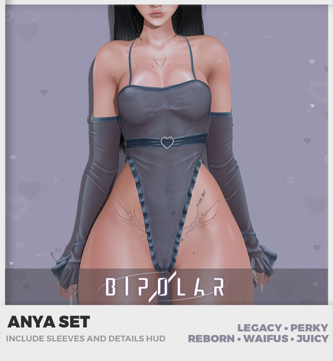 Bipolar - Anya Set - Sea Graphite