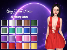 08 - Liny Full Perm - Texture Silk - Dress & Panties