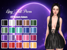 08 - Liny Full Perm - Texture Latex - Dress & Panties