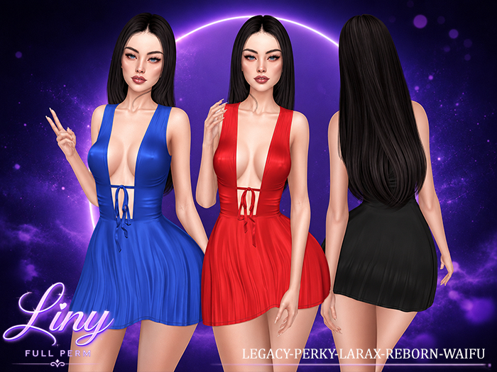  08 - Liny Full Perm - Full Perm - Dress & Panties