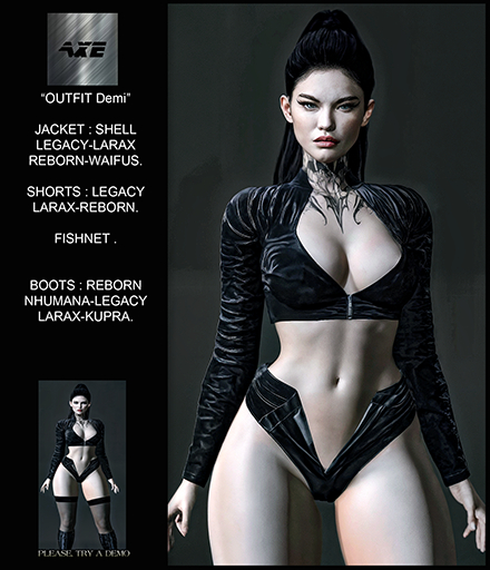 AXE "OUTFIT Demi" LARAX-LEGACY-REBORN.